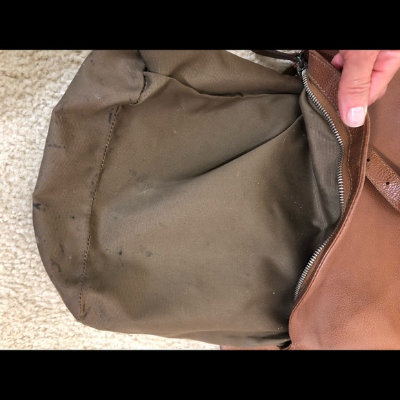 Vintage Coach British Tan crossbody bag ITALY - Picture 11 of 13